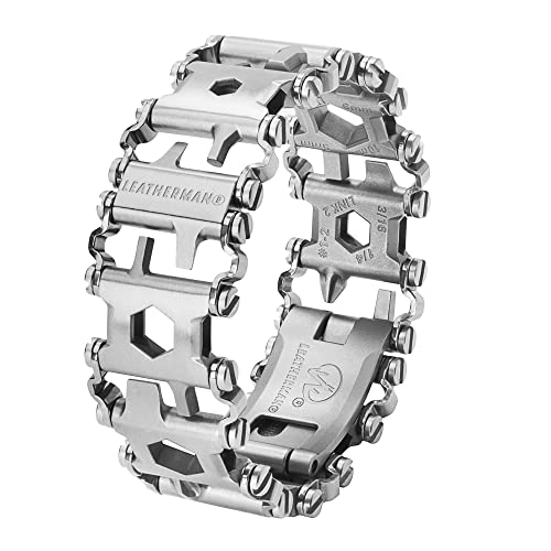 LEATHERMAN - Tread Bracelet, The Original Travel Friendly Wearable Multitool, Built in the USA, Stainless Steel