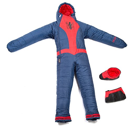 Selk'bag Youth Marvel Spider Man Sleeping Bag, Blue, X-Small