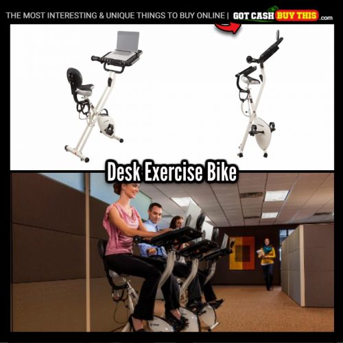 Desk Exercise Bike: Kill Two Birds With One Stone