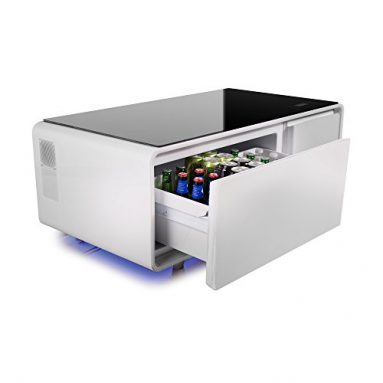 Coffee Table With Drink Cooler & Speakers